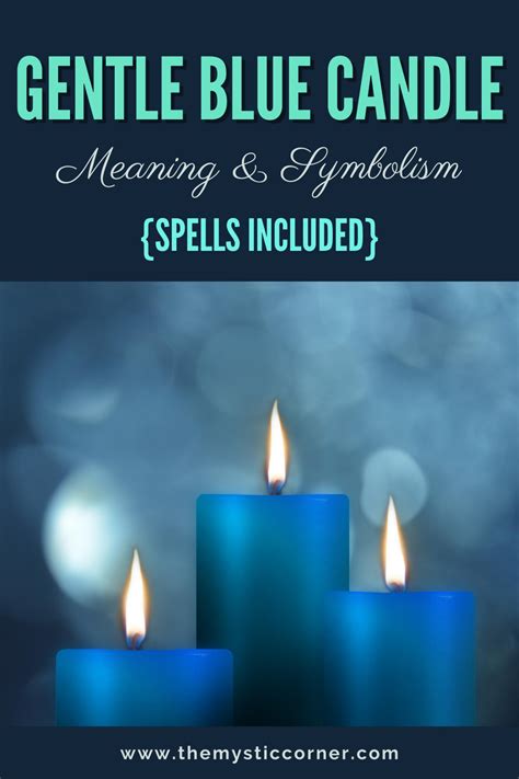 Blue candle spell